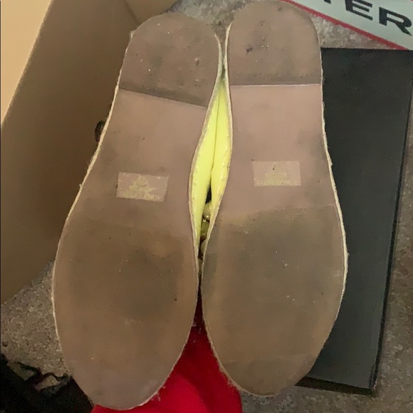 Yellow canvas espadrilles - Picture 2 of 6